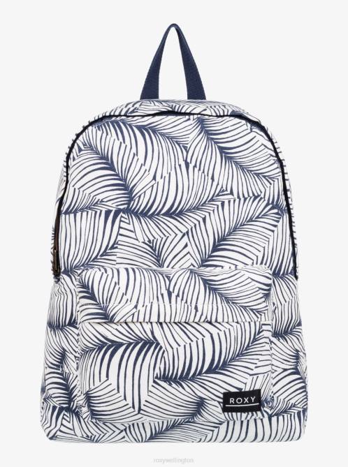 X4FH1136 mood indigo always wild big Sugar Canvas 16L Small Backpack Women Roxy | Backpacks