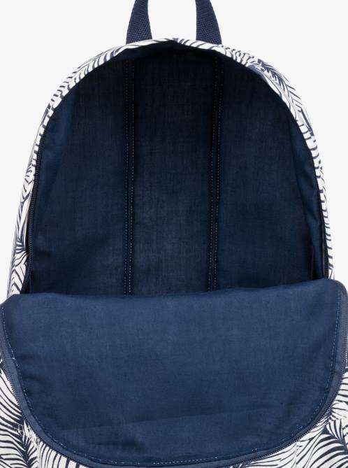 X4FH1136 mood indigo always wild big Sugar Canvas 16L Small Backpack Women Roxy | Backpacks