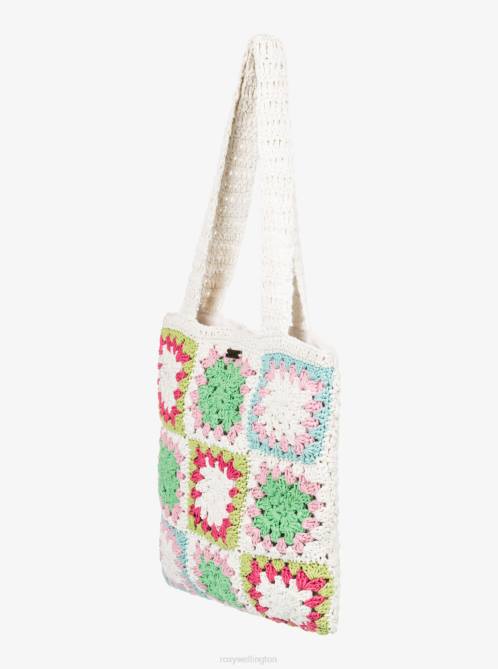 X4FH1140 tapioca Lovely Pearl Tote Bag Women Roxy | Handbags