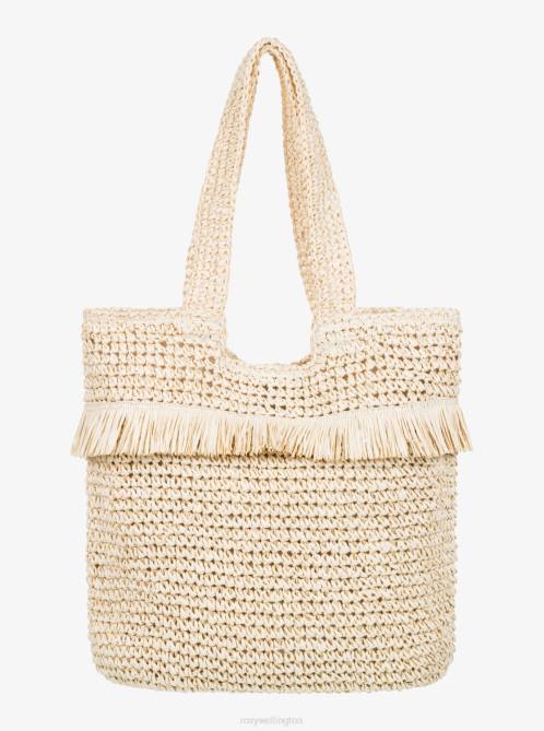 X4FH1148 natural Jungle Jack Tote Bag Women Roxy | Handbags