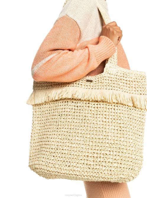 X4FH1148 natural Jungle Jack Tote Bag Women Roxy | Handbags