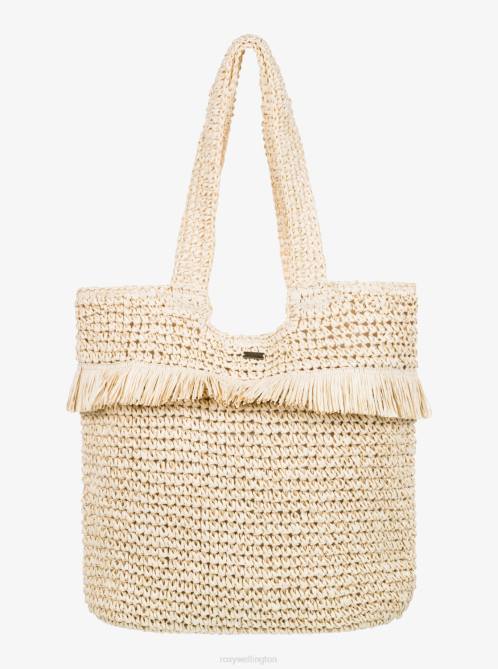 X4FH1148 natural Jungle Jack Tote Bag Women Roxy | Handbags