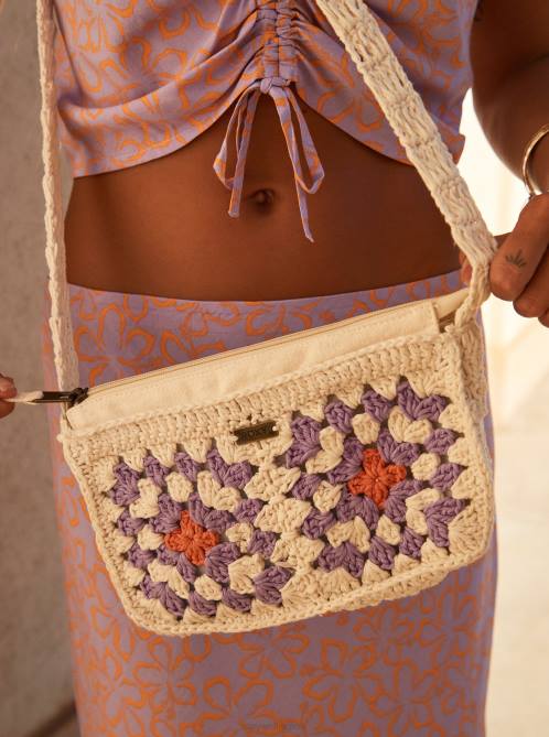 X4FH1154 tapioca Fresh Iris Small Crossbody Bag Women Roxy | Handbags