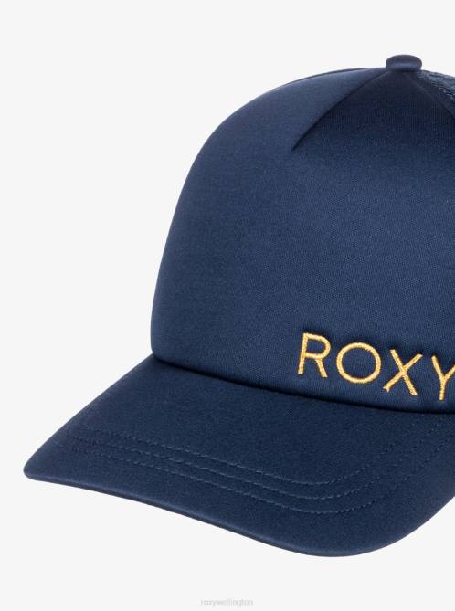 X4FH1129 mood indigo Finishline Trucker Hat Women Roxy | Hats