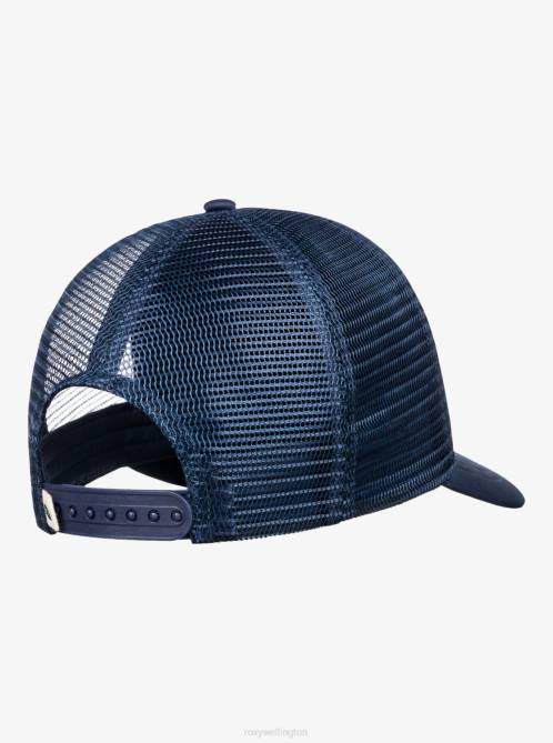 X4FH1129 mood indigo Finishline Trucker Hat Women Roxy | Hats