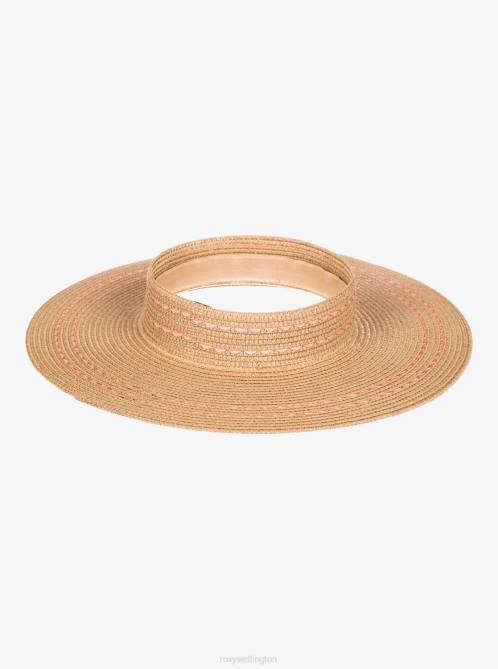 X4FH1130 natural Woodrose Sun Hat Women Roxy | Hats
