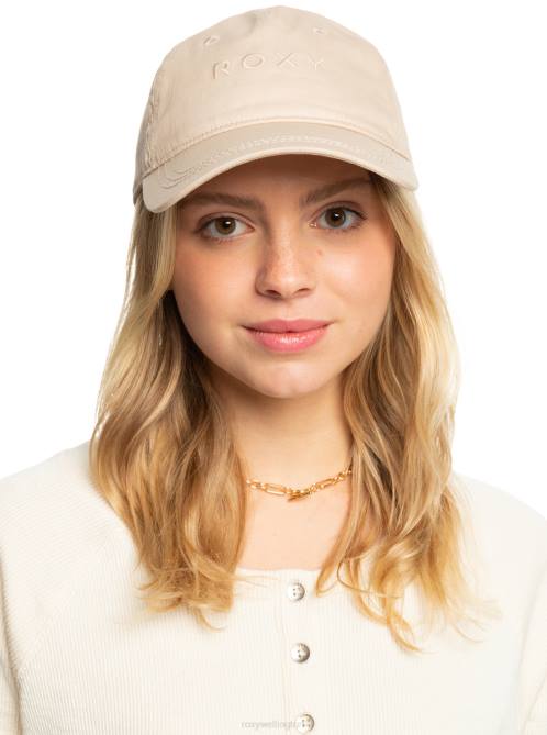 X4FH1138 beige Dear Believer Color Baseball Cap Women Roxy | Hats