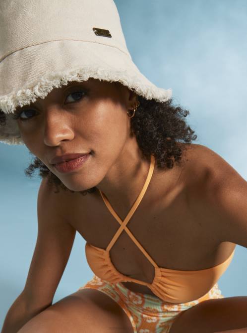 X4FH1146 tapioca Victim Of Love Bucket Hat Women Roxy | Hats