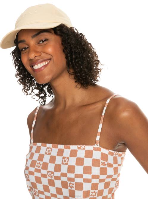 X4FH1156 beige Dear Believer Baseball Cap Women Roxy | Hats