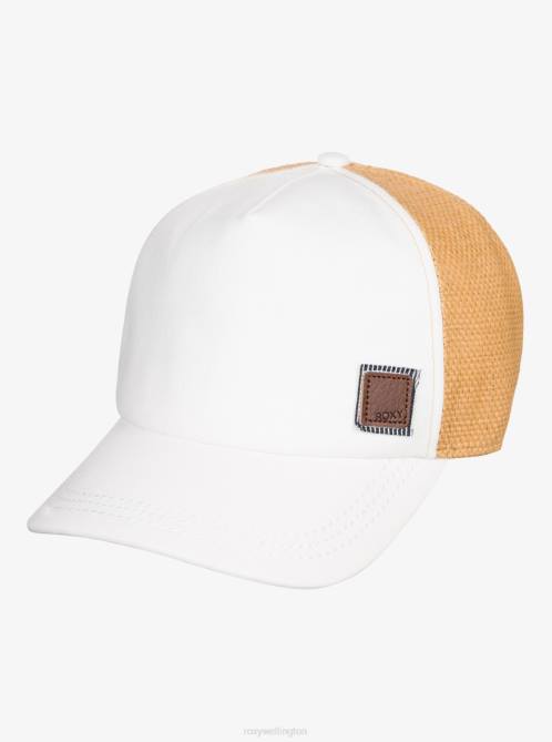 X4FH1159 marshmallow Incognito Trucker Hat Women Roxy | Hats