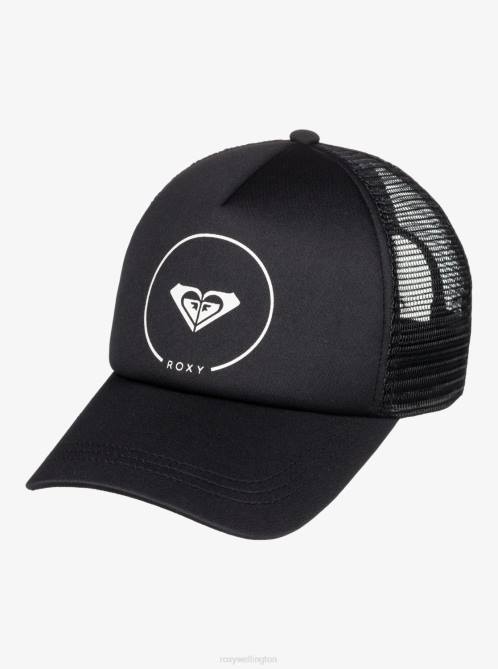 X4FH1165 anthracite Truckin Trucker Hat Women Roxy | Hats