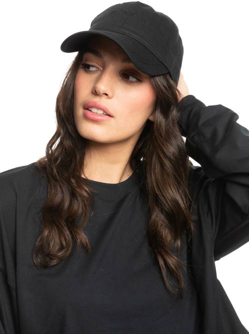 X4FH1166 anthracite Dear Believer Baseball Cap Women Roxy | Hats