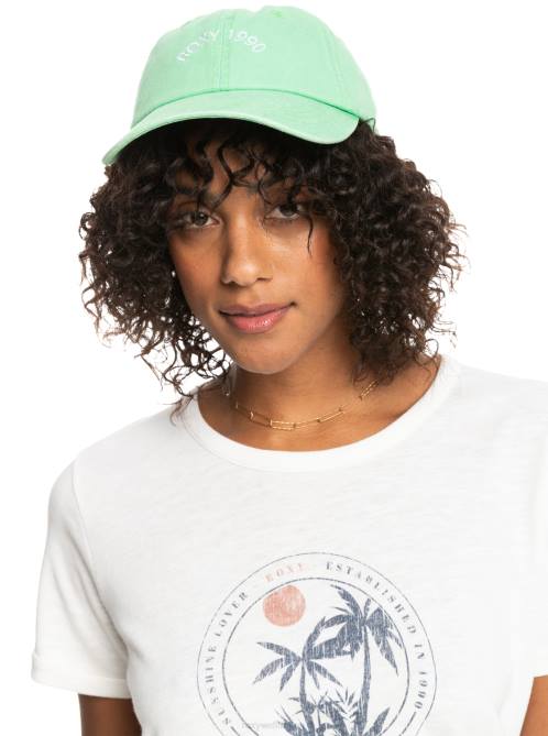X4FH1171 absinthe green Toadstool Baseball Cap Women Roxy | Hats