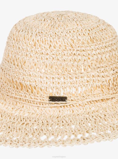 X4FH1173 natural Bohemian Lover Sun Hat Women Roxy | Hats