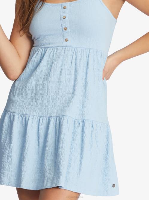 X4FH362 powder blue Beach Hangs Strappy Dress Women Roxy | Dresses