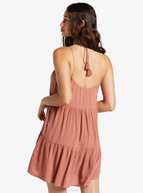 X4FH72 cedar wood Evening Breeze Tent Dress Women Roxy | Dresses