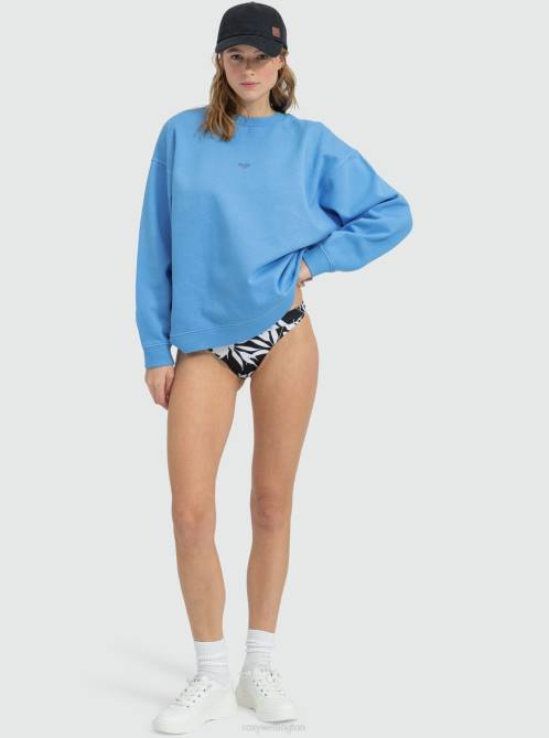 X4FH176 azure blue Beautiful Sweatshirt Women Roxy | Sweatshirts