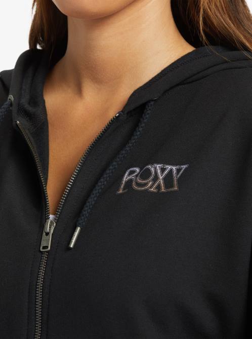 X4FH182 anthracite Oversized Evening Hike B Oversize Hoodie Women Roxy | Hoodies