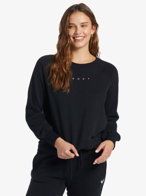X4FH282 anthracite Wild Ride Sweatshirt Women Roxy | Sweatshirts