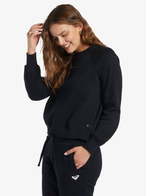 X4FH282 anthracite Wild Ride Sweatshirt Women Roxy | Sweatshirts