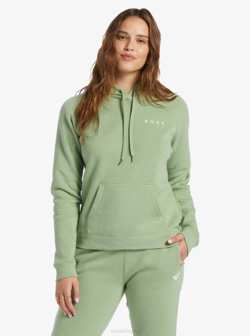 X4FH293 basil Le Palm Hoodie Women Roxy | Hoodies