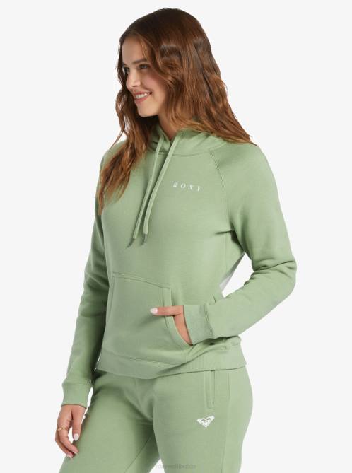 X4FH293 basil Le Palm Hoodie Women Roxy | Hoodies