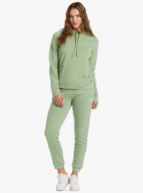 X4FH293 basil Le Palm Hoodie Women Roxy | Hoodies