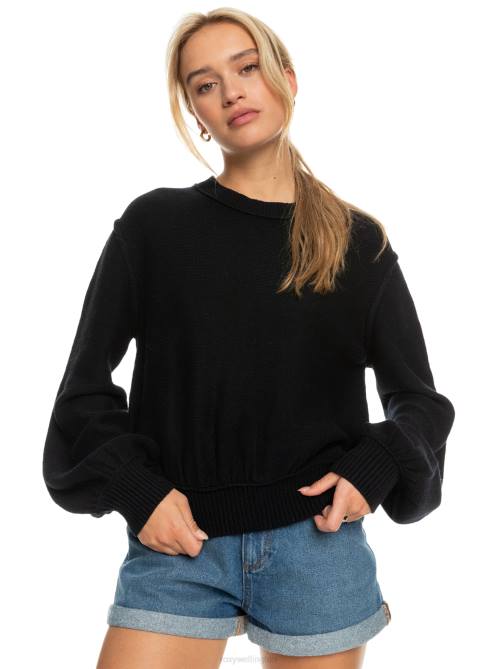 X4FH342 anthracite Loft Music Pullover Sweatshirt Women Roxy | Sweatshirts