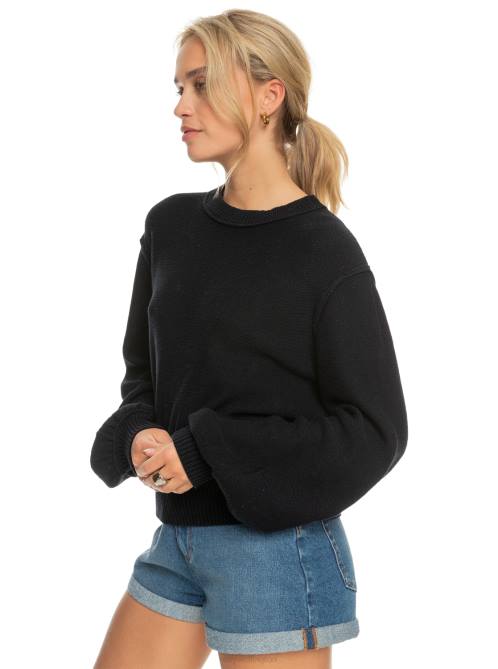 X4FH342 anthracite Loft Music Pullover Sweatshirt Women Roxy | Sweatshirts