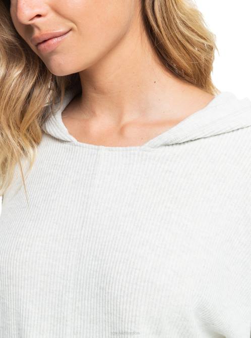 X4FH343 metro heather Sunday Morning Hoodie Women Roxy | Hoodies