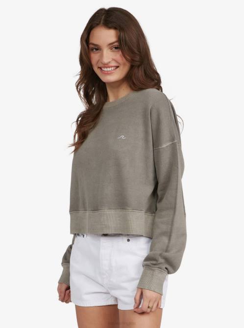 X4FH347 turbulence Dream Of Aloha Sweatshirt Women Roxy | Sweatshirts