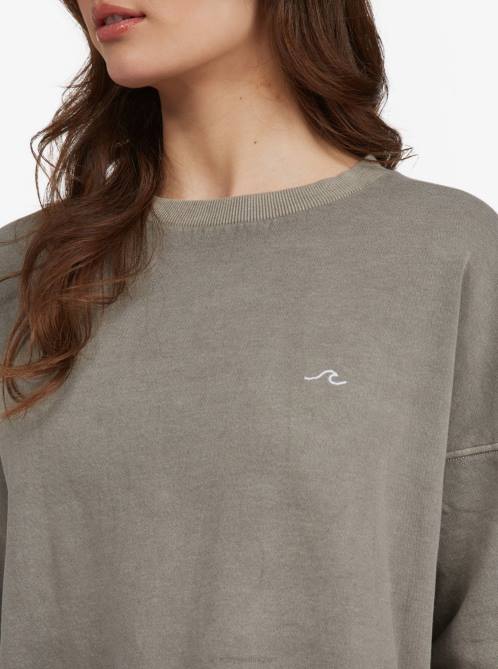 X4FH347 turbulence Dream Of Aloha Sweatshirt Women Roxy | Sweatshirts