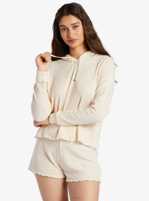 X4FH560 tapioca animalia dots Twilight Mood Printed Hoodie Women Roxy | Hoodies