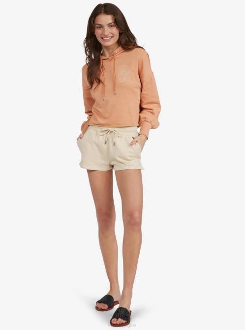X4FH564 toasted nut Aloha Island Sweatshirt Women Roxy | Sweatshirts