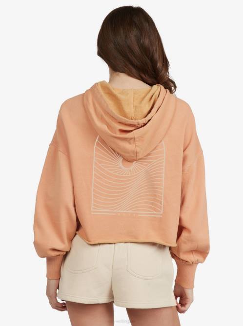 X4FH564 toasted nut Aloha Island Sweatshirt Women Roxy | Sweatshirts