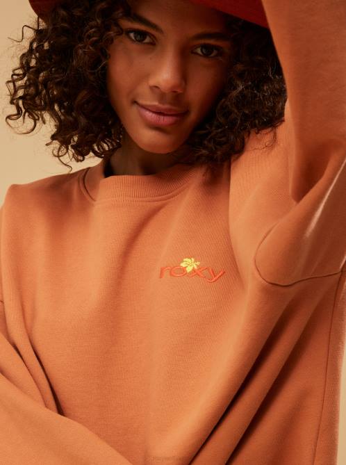 X4FH6 sunburn Surf.Kind.Kate. Sweatshirt Women Roxy | Sweatshirts