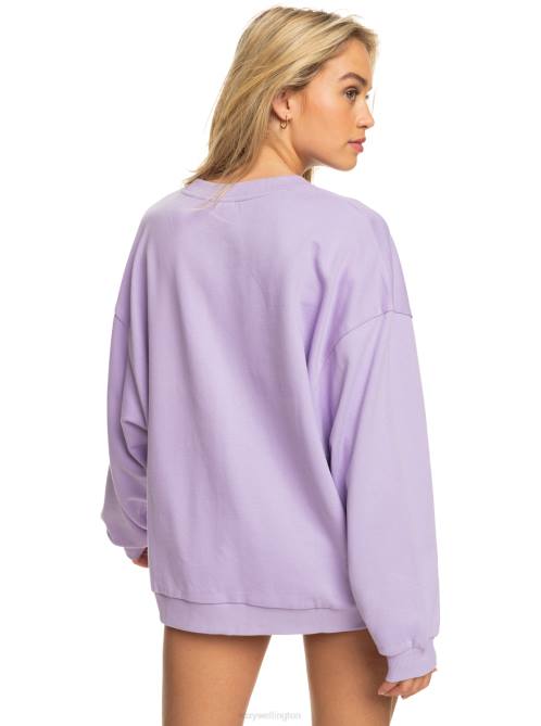 X4FH8 purple rose Surf.Kind.Kate. Sweatshirt Women Roxy | Sweatshirts