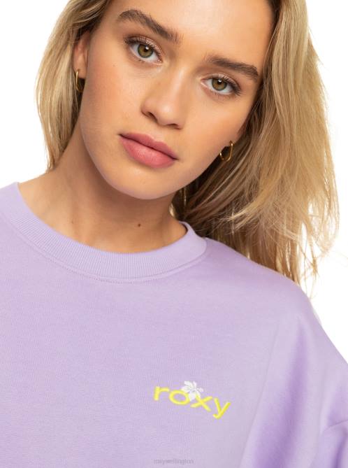 X4FH8 purple rose Surf.Kind.Kate. Sweatshirt Women Roxy | Sweatshirts