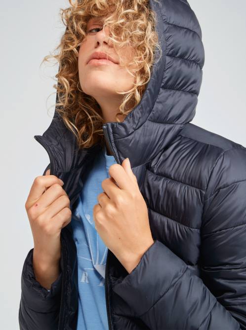 X4FH353 anthracite Coast Road Hooded Jackets Women Roxy | Jackets