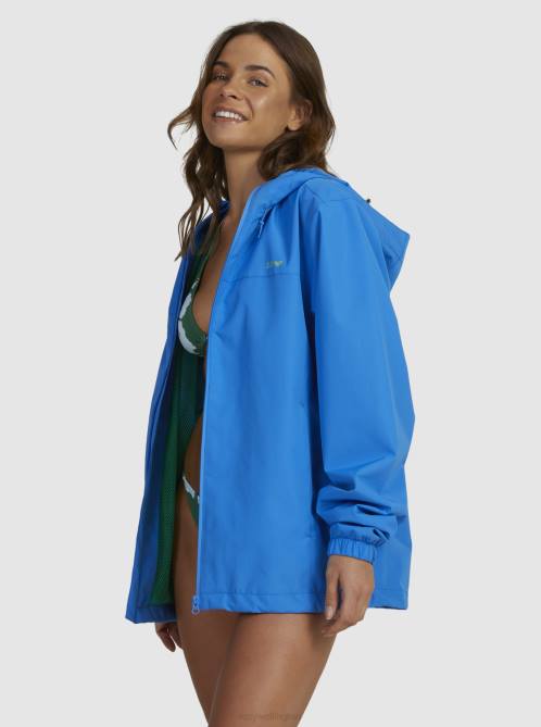 X4FH4 23 cobalt Wash Technical Spray Jacket Women Roxy | Jackets