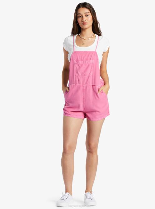 X4FH134 shocking pink Fresh Romper Women Roxy | Rompers