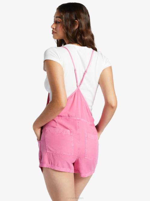 X4FH134 shocking pink Fresh Romper Women Roxy | Rompers