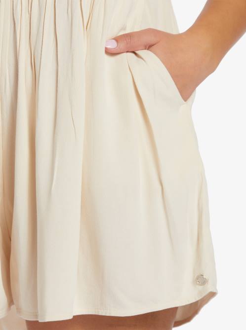 X4FH163 tapioca Endless Journey Easy Fit Romper Women Roxy | Rompers