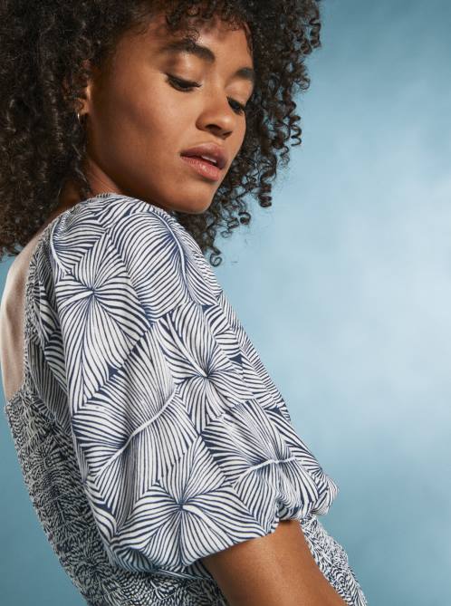 X4FH28 mood indigo always wild big Barefoot Romper Women Roxy | Rompers