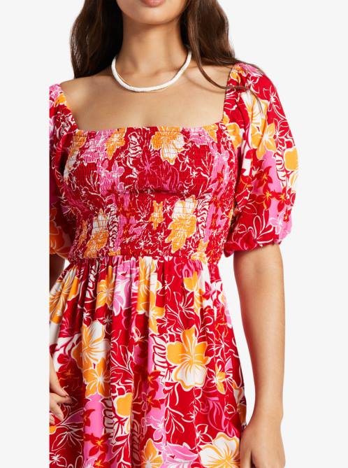 X4FH58 hilo hibiscus Barefoot Romper Women Roxy | Rompers