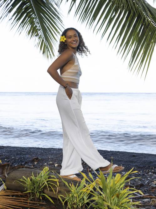 X4FH142 snow white What A Vibe Beach Pants Women Roxy | Pants