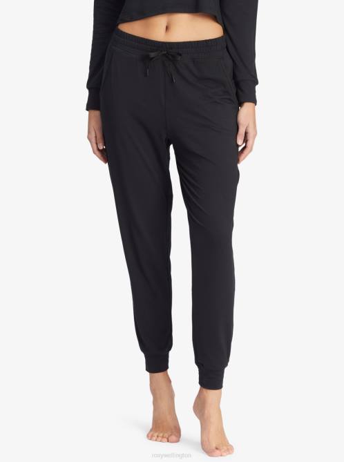 X4FH361 anthracite Sun Might Shine Workout Pants Women Roxy | Pants