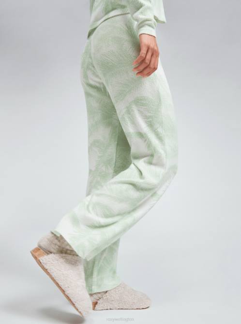 X4FH376 sprucetone off to paradise Endless Daze Non-Denim Pants Women Roxy | Pants