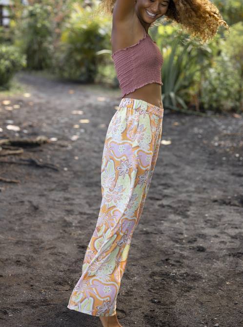 X4FH38 mock orange delic Midnight Avenue Wide Leg Pants Women Roxy | Pants
