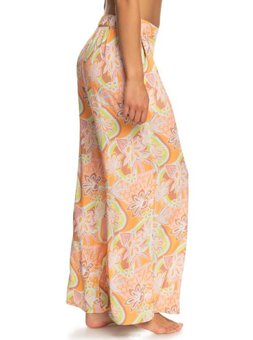 X4FH38 mock orange delic Midnight Avenue Wide Leg Pants Women Roxy | Pants